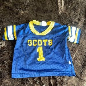 Third Street  Blue Gold & white. Sports shirt